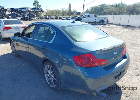 2008 Infiniti G35 Journey from USA, damaged, VIN JNKBV61E48M224107